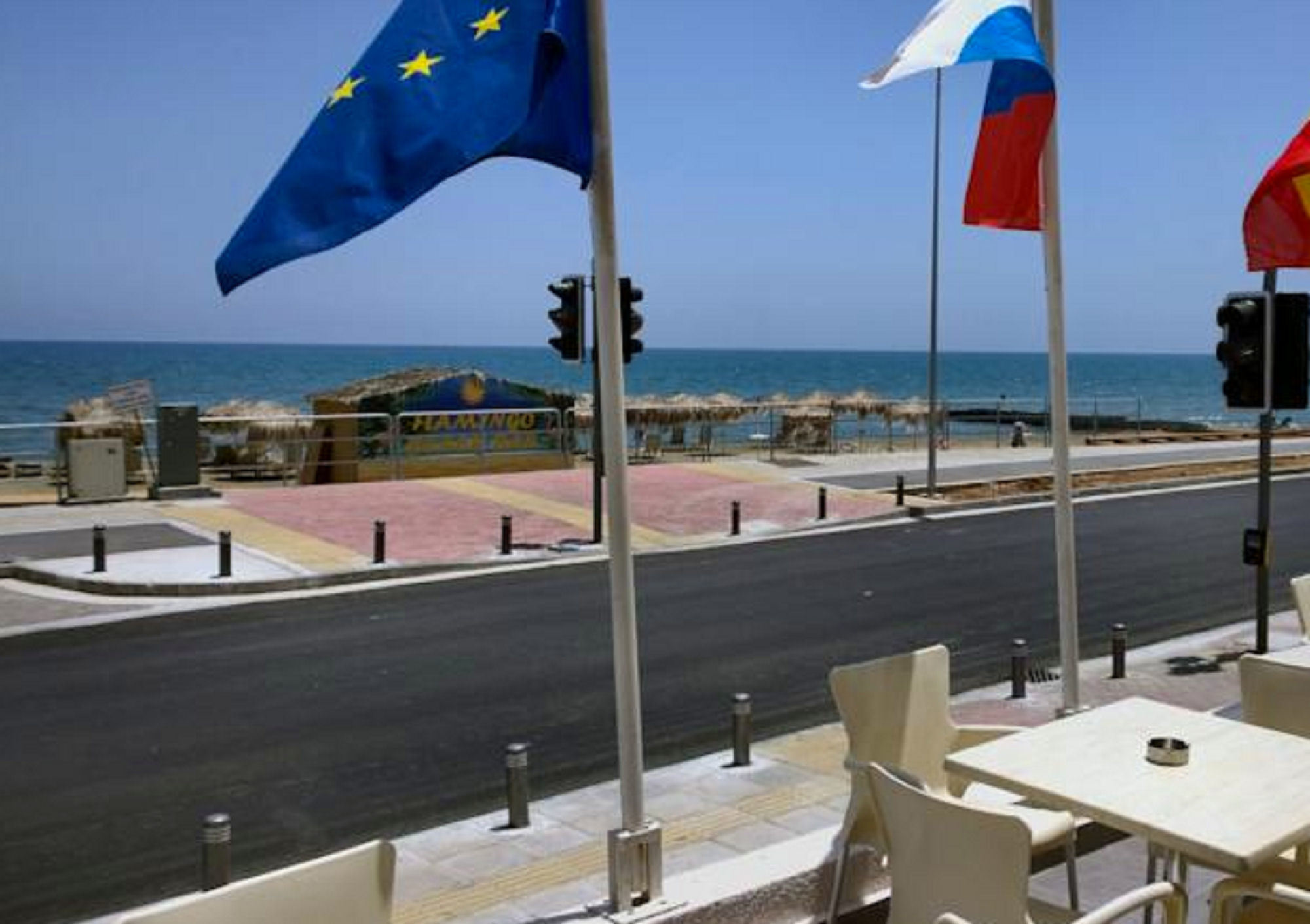 Flamingo Beach Hotel Larnaca Eksteriør billede